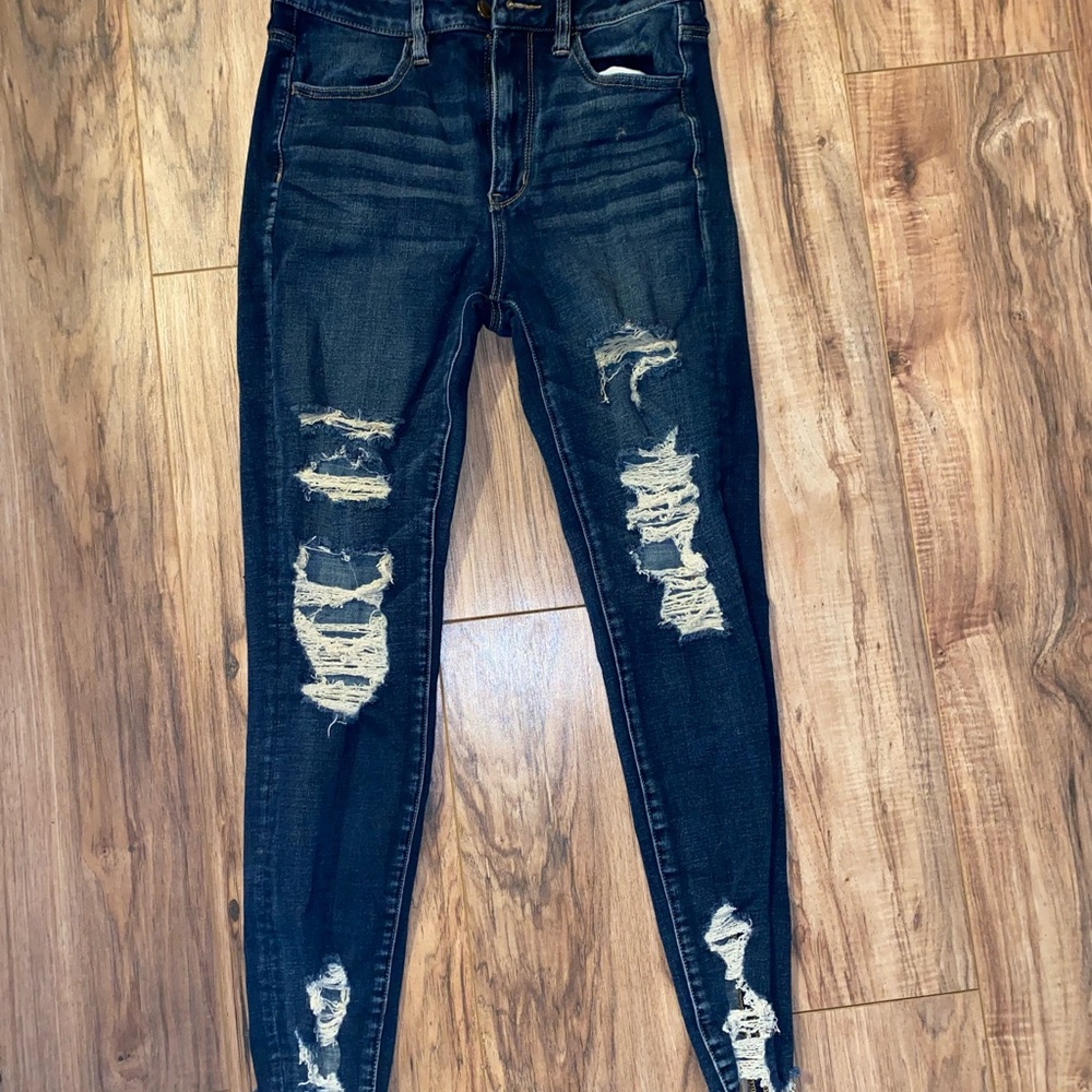 American Eagle super stretch high rise skinny